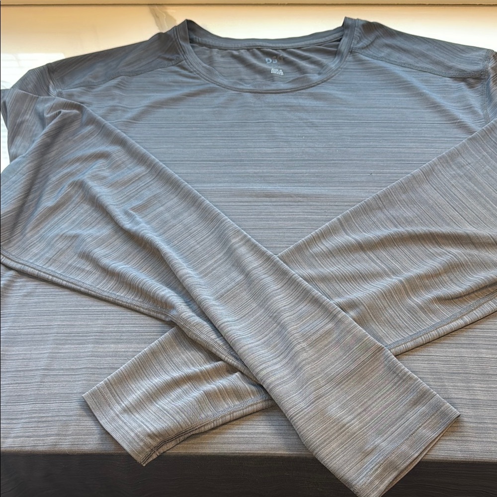 DSG Gray Long Sleeve Athletic Tee